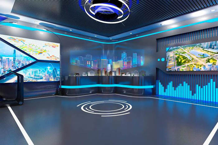 中建照明企业展厅